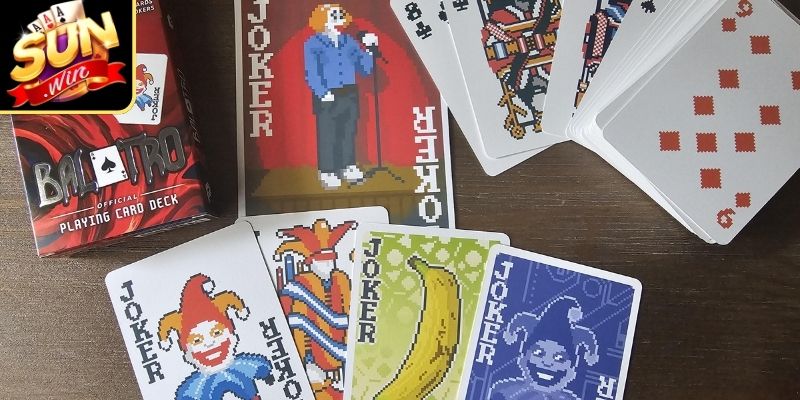 Bộ Joker có hình ảnh chú hề