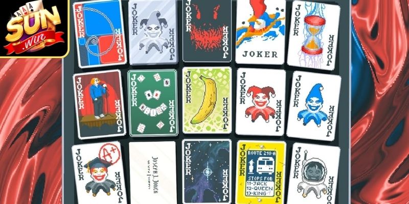 Các bộ Joker gia tăng tính bất ngờ