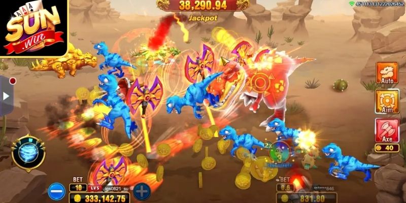 Cần kết hợp kỹ năng xung kích cổ đại khi đi săn