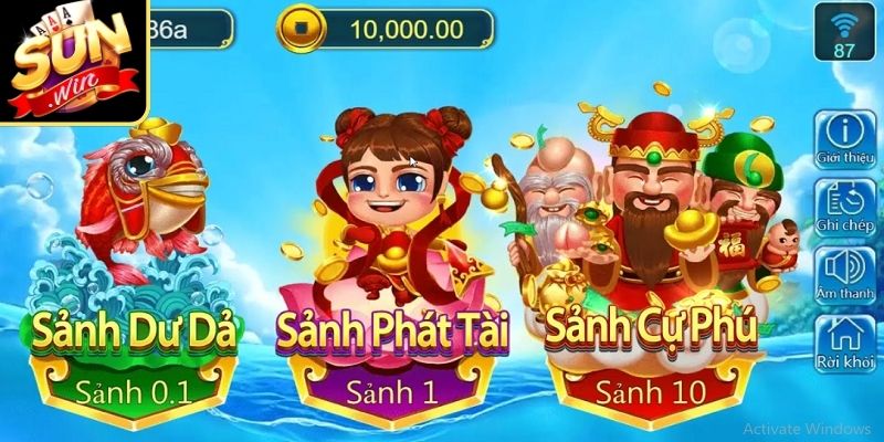 3 phân khu chủ chốt xuất hiện trong game